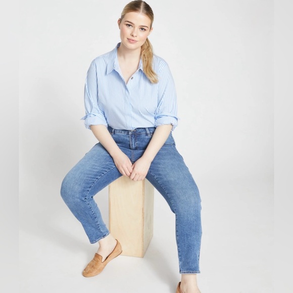 NWT! | UNIVERSAL STANDARD Seine High Rise Skinny Jeans, Vintage Indigo, Size 8 🩵 - Picture 14 of 16